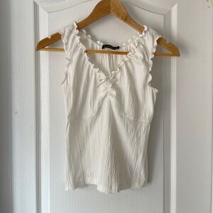 Brandy Melville Ruffle Top